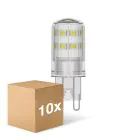 Multipack 10x Ledvance Performance LED Capsule Clear G9 3W 320lm - 827  | Dimmable - Replacer For 30W