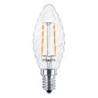 Philips Classic LEDcandle E14 ST35 2.5W 827 Clear | Replaces 25W