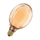Osram Vintage 1906 LED E27 Globe Filament Gold 130mm 4W 220lm - 818  | Dimmable - Replacer For 22W