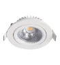 LED Adjustable Spot White Round 5W 550lm 60D - 940 Cool White | 85mm - IP54 - Dimmable - Highest Colour Rendering